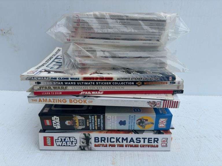 Assortment of Star Wars Books