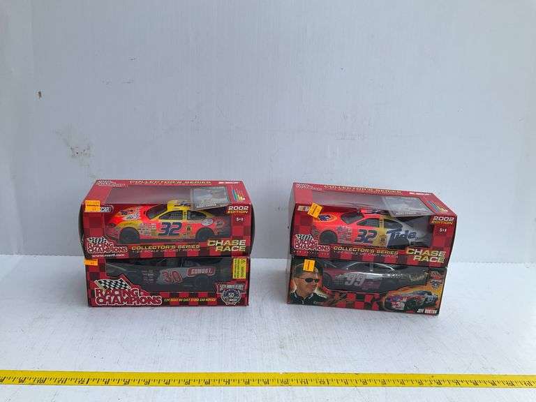 (4) NASCAR Die Cast Model Cars