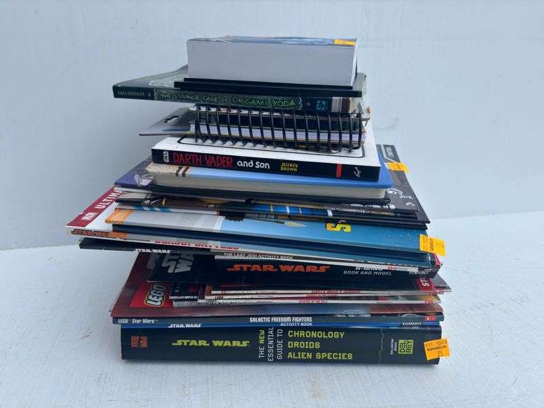 Assortment of Star Wars Books