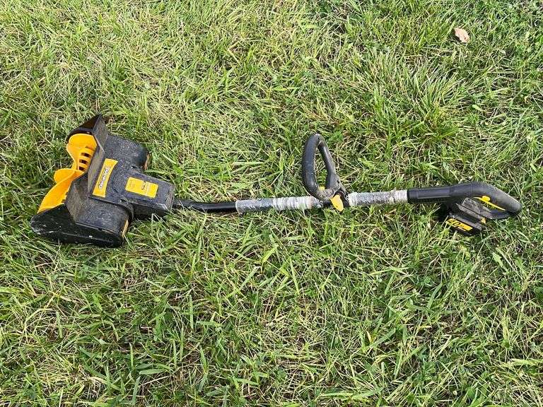 Yard works battery snow blower 4.0 ah snow blower- works