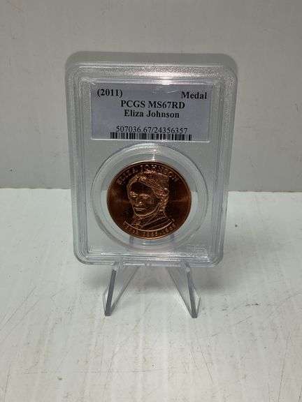 2011 Eliza Johnson Medal PCGS MS67 RD