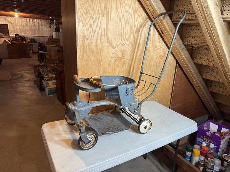 Taylor Tot Baby Stroller Walker Scooter Buggy.