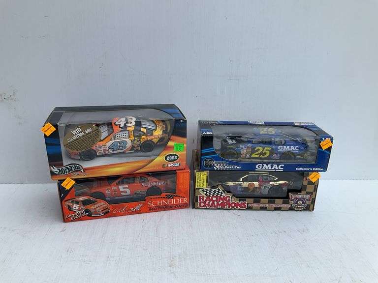 (4) NASCAR Die Cast Model Cars