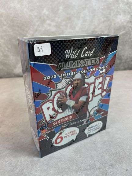 2023 Wild Card CJ Stroud Rookie Comix Sealed Box