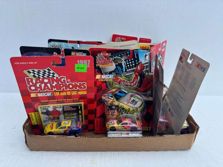 Assortment of NASCAR Toy Cars