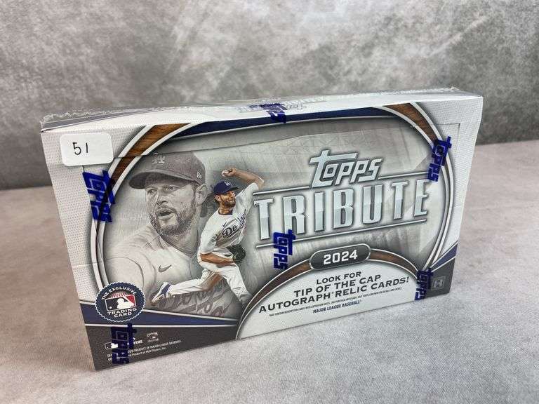 2024 Topps Tribute Hobby Sealed Hobby Box