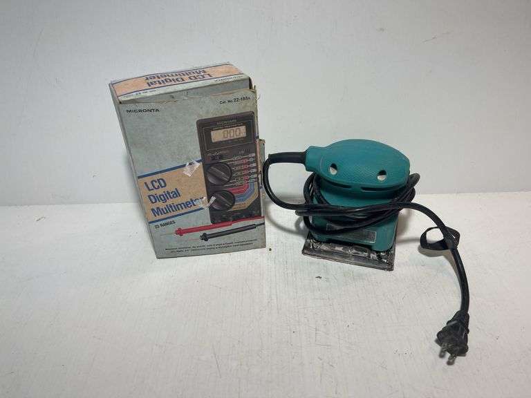 Sander and Electric Meter