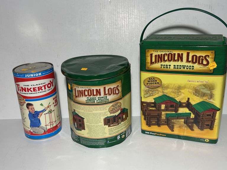 Lincoln Logs and TinkerToy