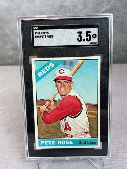 1966 Topps Pete Rose #30 SGC 3.5 VG+