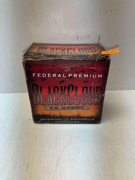 Federal Premium Black Cloud FS Steel 12 Gauge 25 Shotshells
