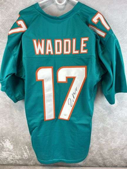 Jaylen Waddle signed Miami Dolphins jersey JSA cert