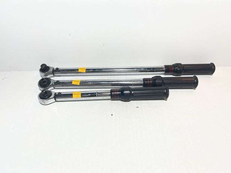 Three Craftsman Torque Wrenches