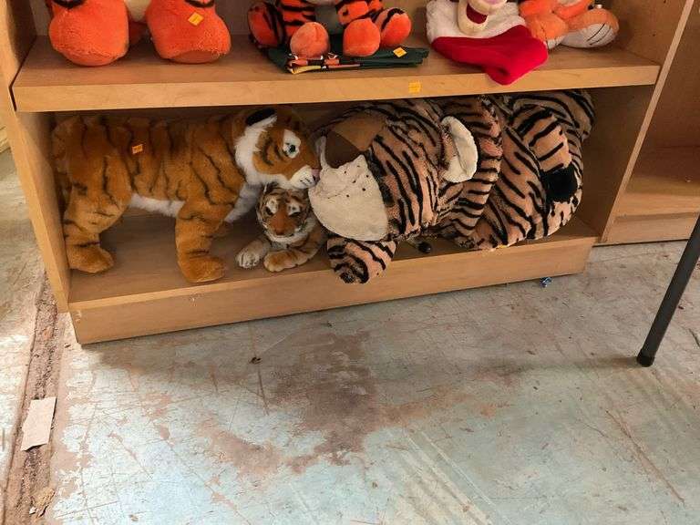 (3) Plush Tigers