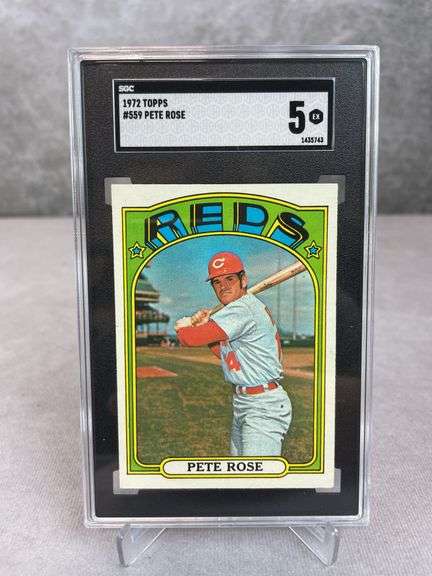 1972 Topps Pete Rose #559 SGC 5 EX