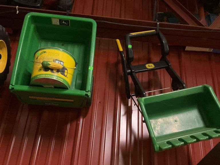 2 John  Deere Attachments for Riding Toys