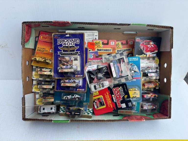 Assortment of NASCAR Toy Cars