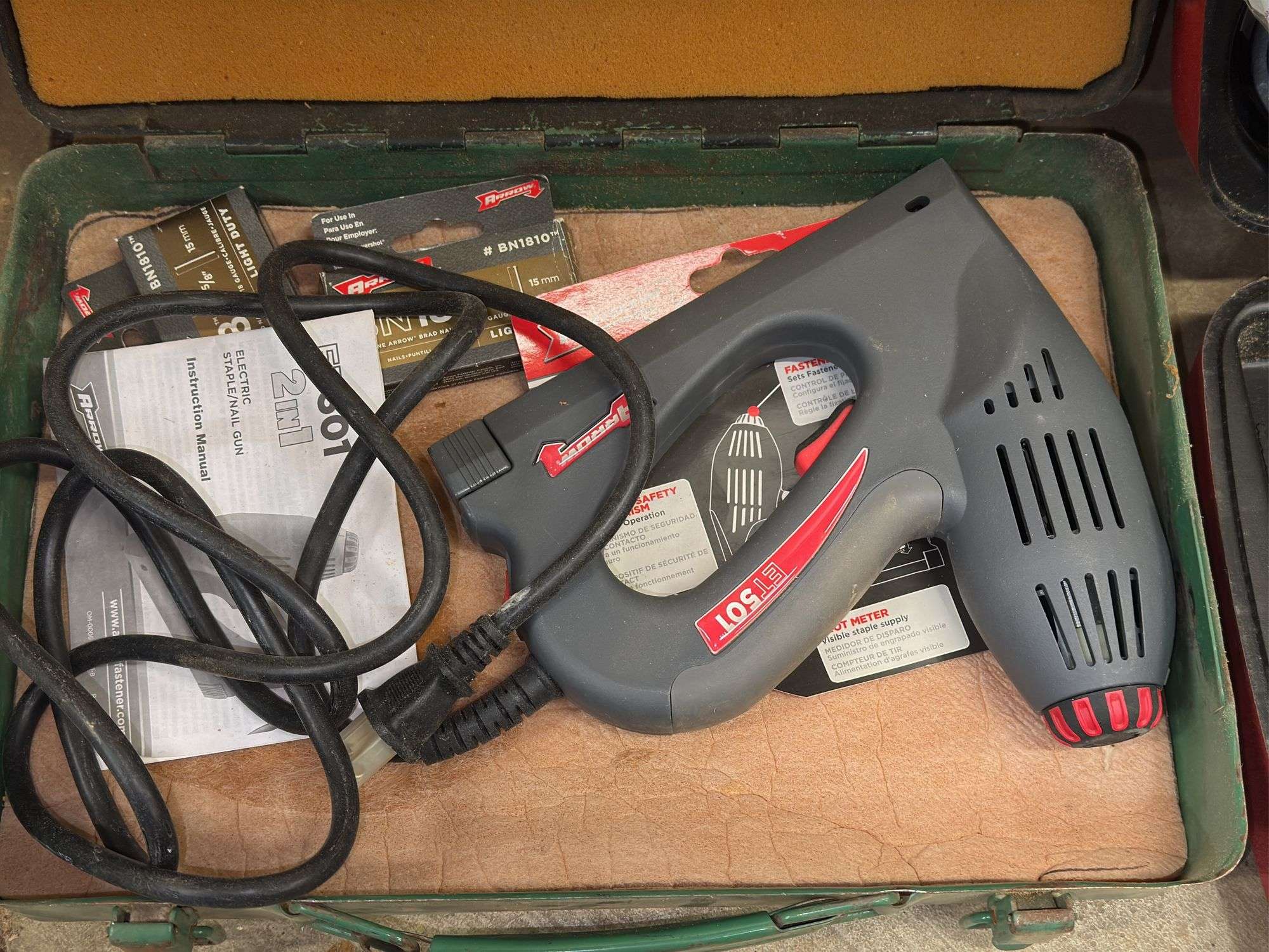Rotozip Solaris Spiral Saw Power Tool and ET501 2 in 1 Electric Staple ...