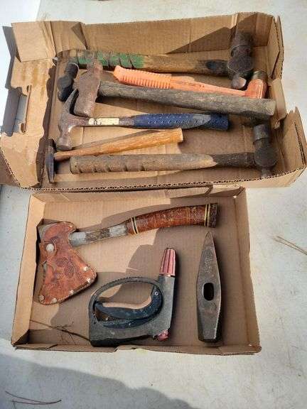 Misc hammers, ax, & more