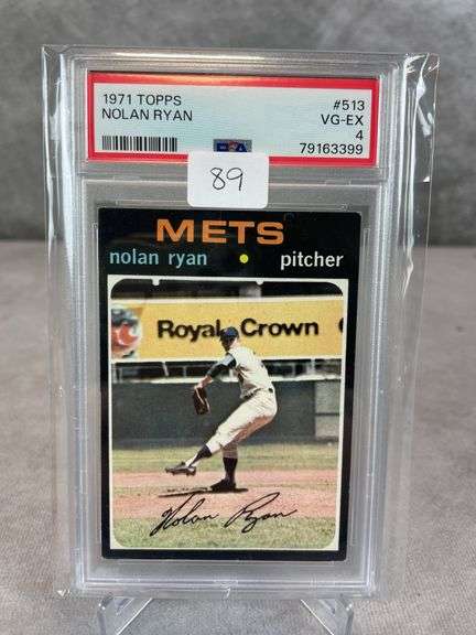 1971 Topps Nolan Ryan PSA 4