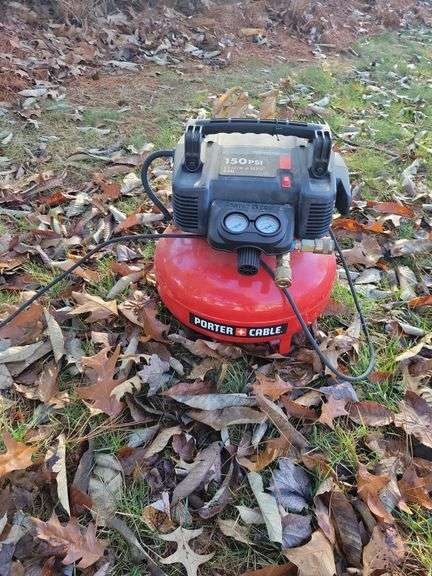 Porter Cable 150psi 6 gal air compressor