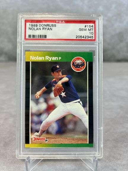 1989 Donruss Nolan Ryan PSA 10