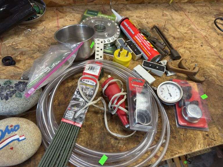 Adhesives and tubing and misc