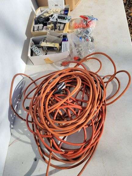 Extension cords, electrical outlets & supplies