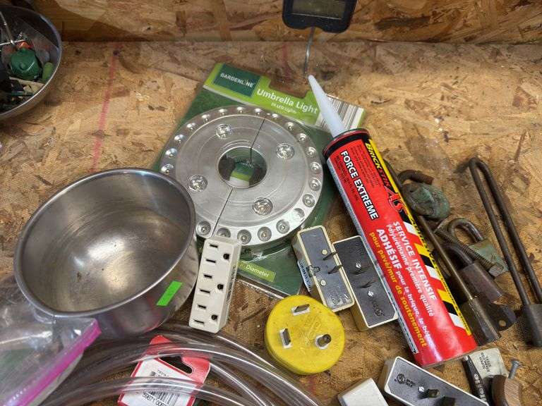 Adhesives and tubing and misc