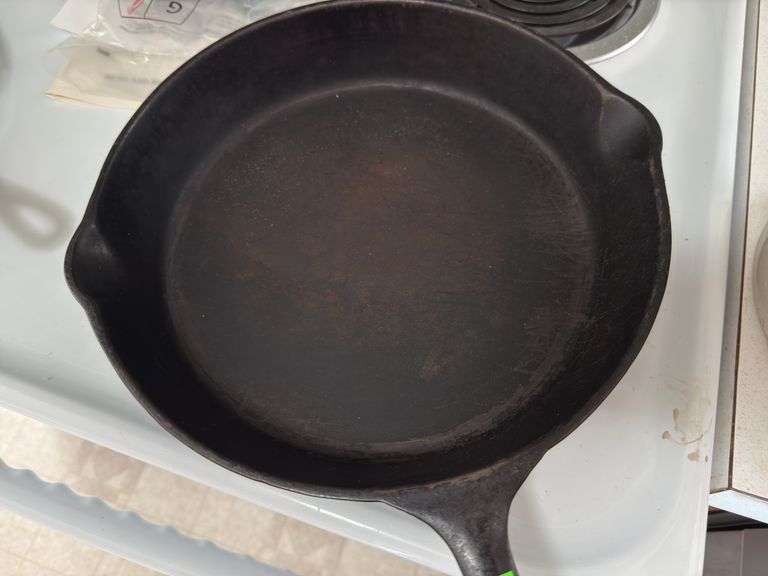 SK Cast Iron Skillet and Cast Iron Skillet