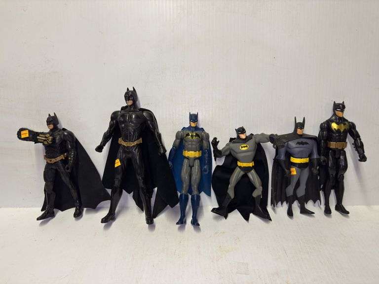 (6) Batman Action Figures