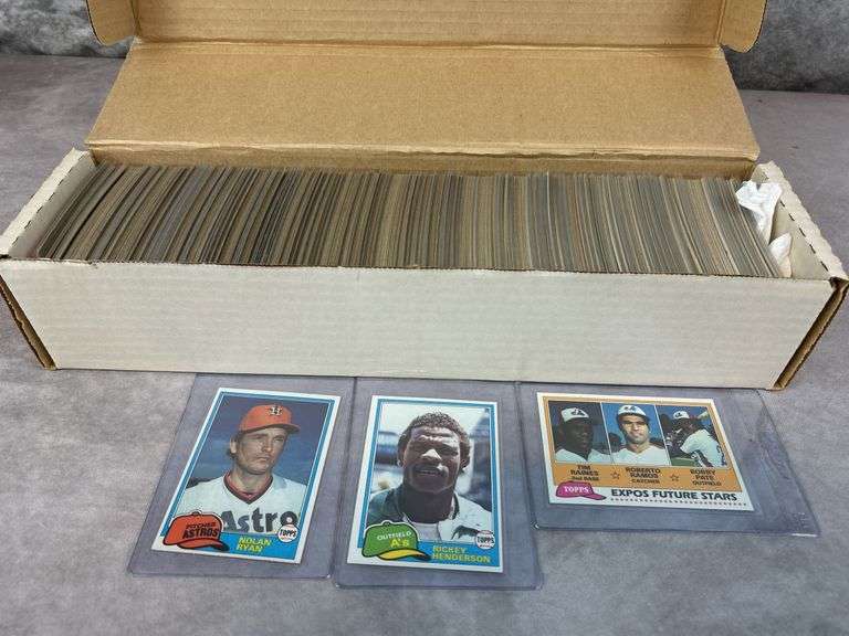 1981 Topps Baseball Complete Set