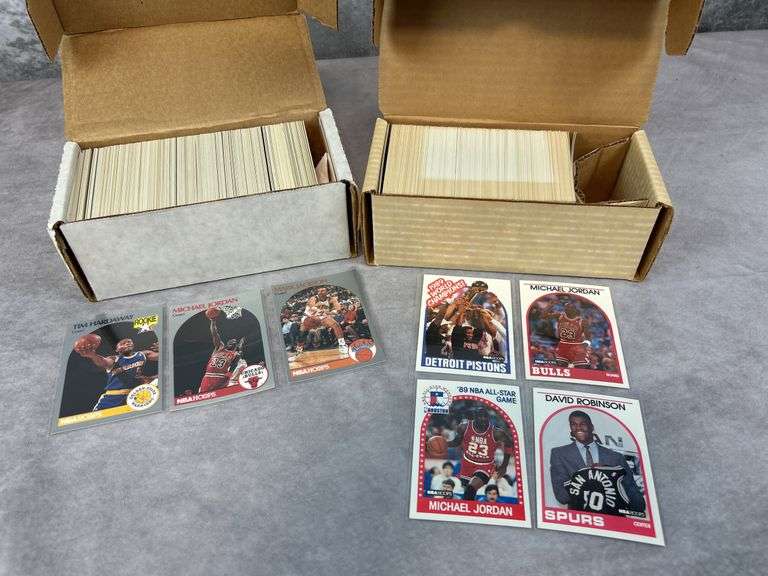 1989-1990 and 1990-1991 Hoops basketball sets