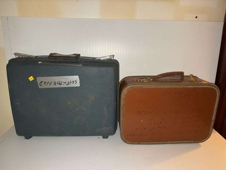 (2) Suitcases
