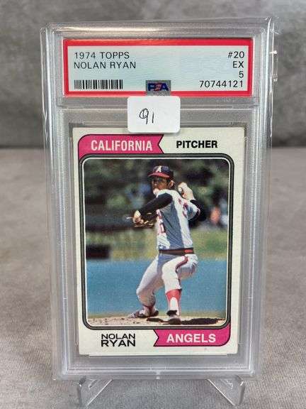 1974 Topps Nolan Ryan PSA 5