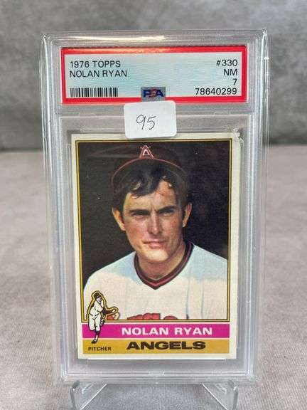 1976 Topps Nolan Ryan PSA 7