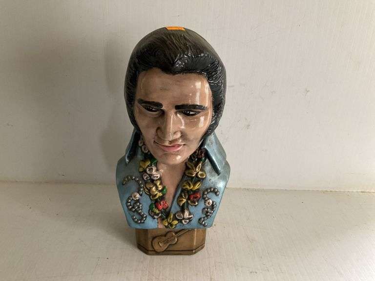 Elvis Presley Head Statue