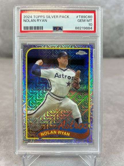 2024 Topps Silver Pack Nolan Ryan PSA 10