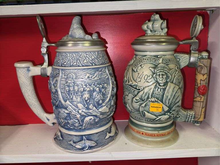 Arctic Odyssey Stein and Christopher Columbus New World Stein
