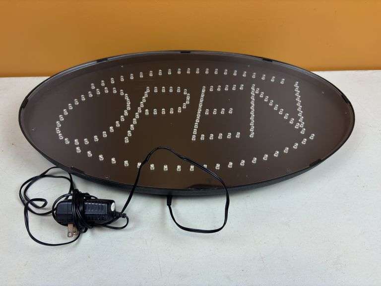 Electric OPEN sign ,21” wide