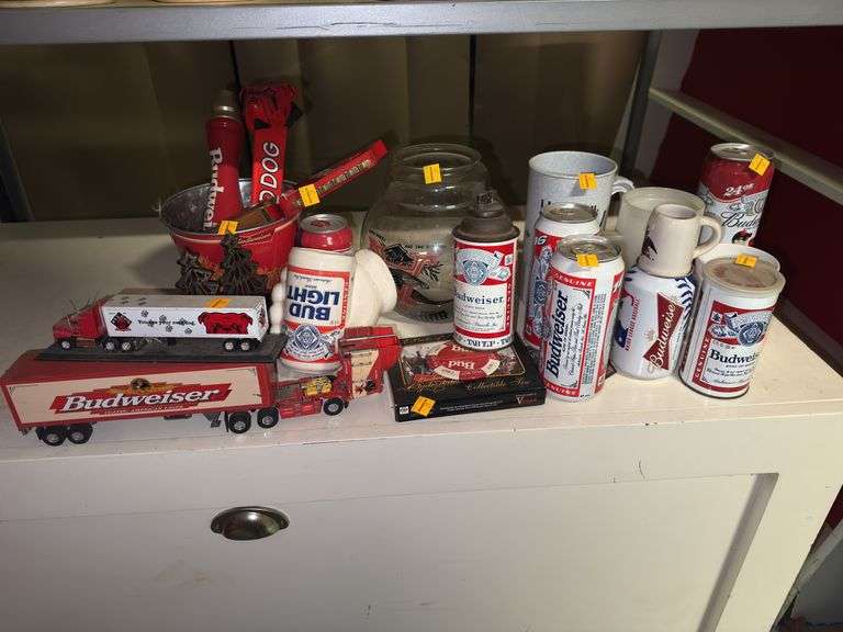 Variety of Budweiser Items