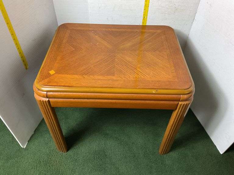Wooden End Table