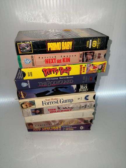 Assortment of VHS Tapes