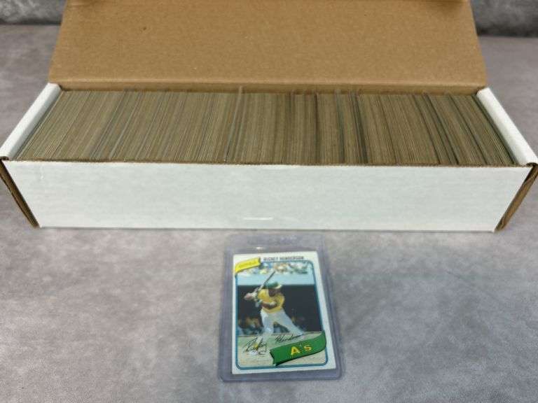 1980 Topps Baseball Complete Set