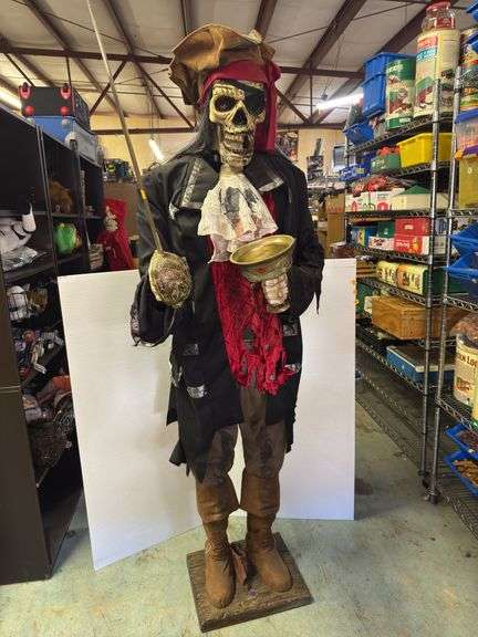 Pirate Themed Skeleton Figure