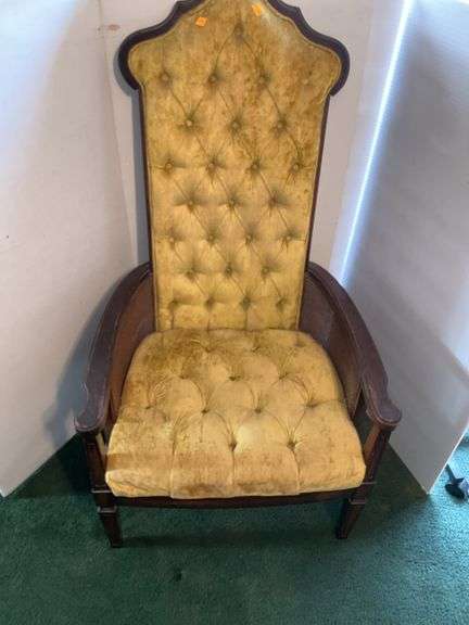Straight Back Parlor Chair