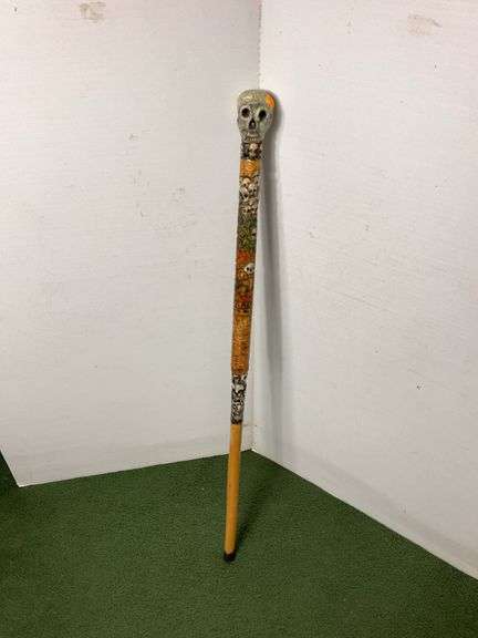 Hand Carved Wooden Walking Stick