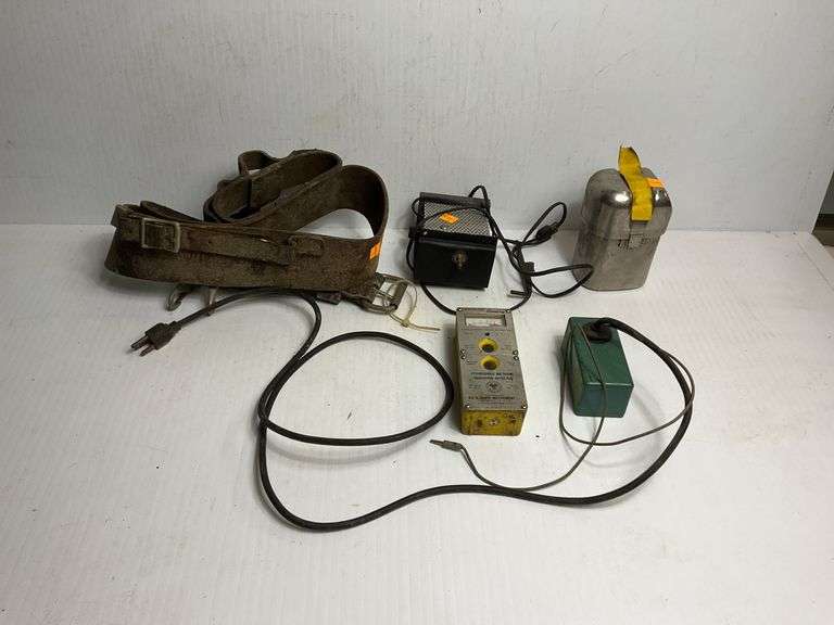Assortment of Coal Mining Items