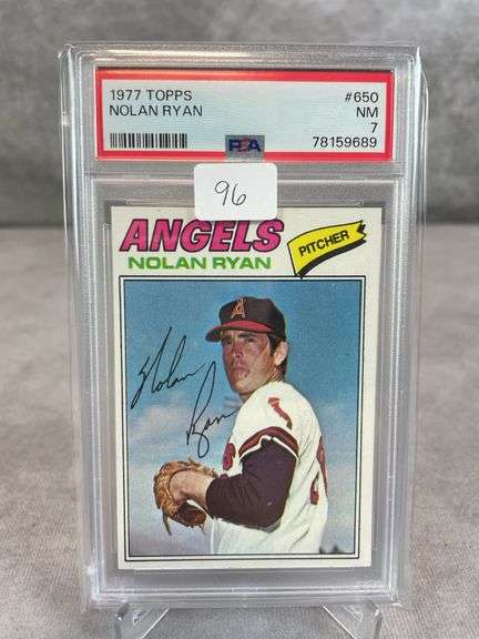 1977 Topps Nolan Ryan PSA 7