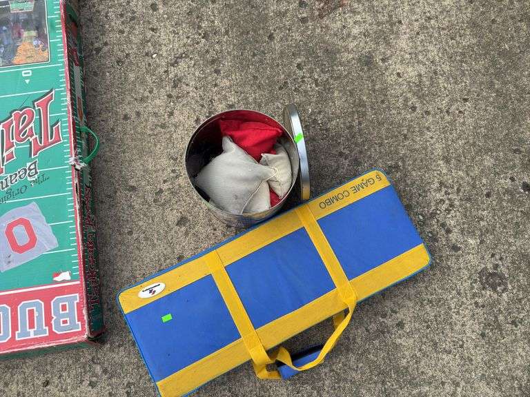 Ohio state corn hole boards and