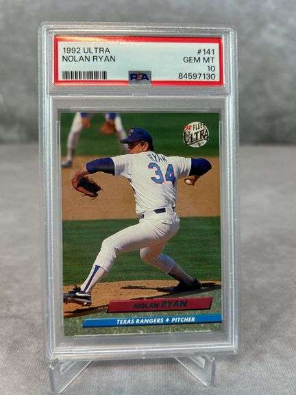 1992 Ultra Nolan Ryan PSA 10